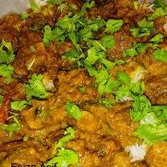 A picture of Beef korma in another style.