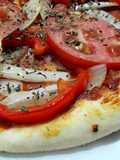 Masa para pizza en panificadora