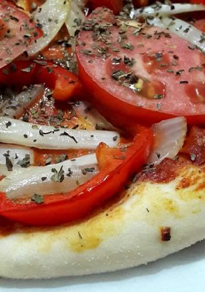 Una foto de Masa para pizza en panificadora