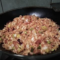 A picture of Veg fried rice.
