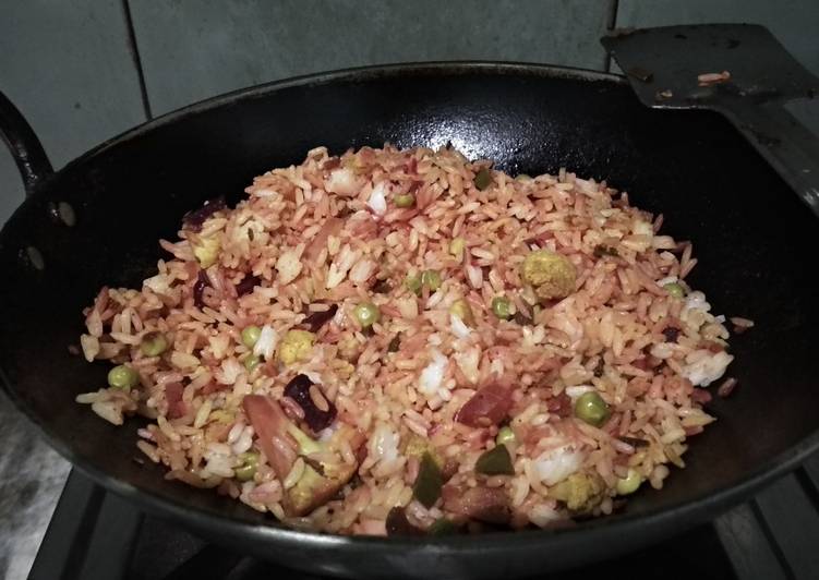Easiest Way to Prepare Homemade Veg fried rice