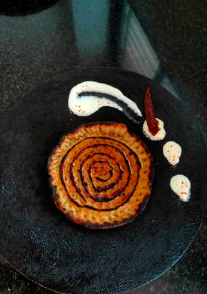 A picture of Khoba Roti.