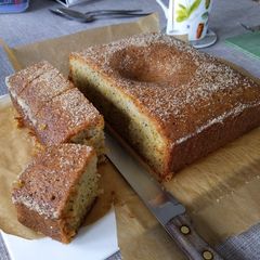 A picture of Lemon and Poppy Drizzle Cake.