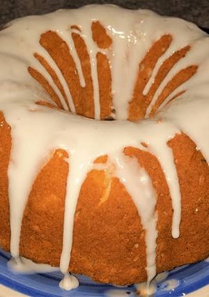 A picture of Coconut bundt cake.