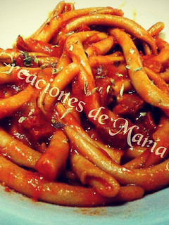 Una foto de Pasta de Cebolla con tomate