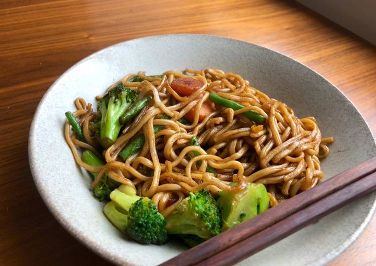 Step-by-Step Guide to Prepare Delicious Japanese Yakisoba