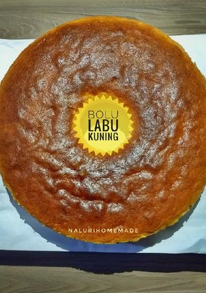 Foto resep 20.2020.Bolu Labu Kuning