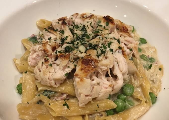 Recipe of Super Quick Homemade Chicken Carbonara