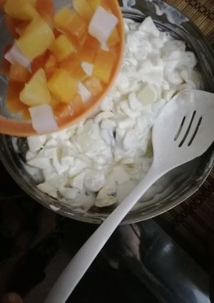 A picture of Russian Chaat.