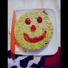 Jhatpat yummy maggi cake A picture of Jhatpat yummy maggi cake.