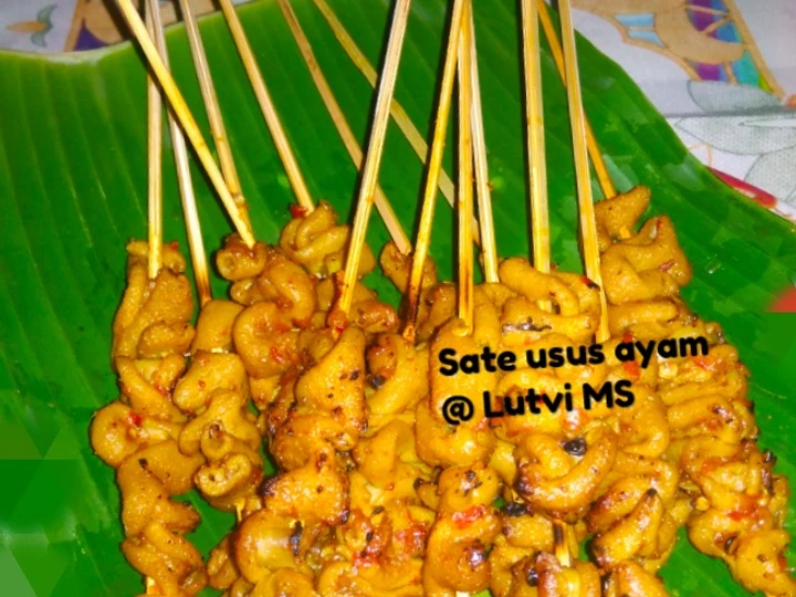Cara Gampang Menyiapkan Resep Sate usus bumbu kuning yang Bikin Ngiler Anti Ribet, Lezat