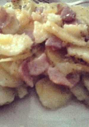 Foto principal de Patatas al ajillo con bacon