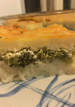 Rakott brokkoli (vega) recept fotója