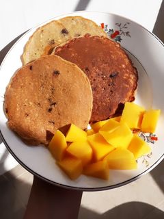 صورة لوصفة بان كيك صحي Healthy pancake ♥️