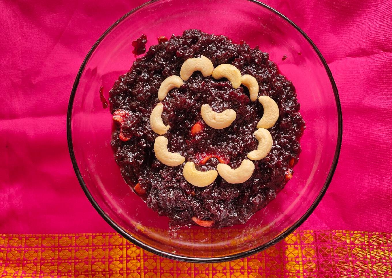 Beetroot halwa