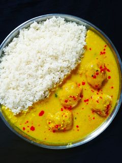 कढ़ी चावल (kadhi chawal recipe in Hindi) रेसिपी मुख्य फोटो
