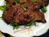 ستيك اللحمة بصوص الباربيكيو 🥩😋❤️