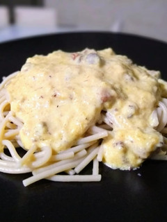 Foto de Espaguete ao molho branco c/ bacon