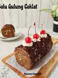 Bolu Gulung Coklat (Chocolate Roll Cake)