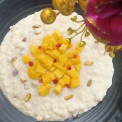 A picture of Mango Rice Pudding.
