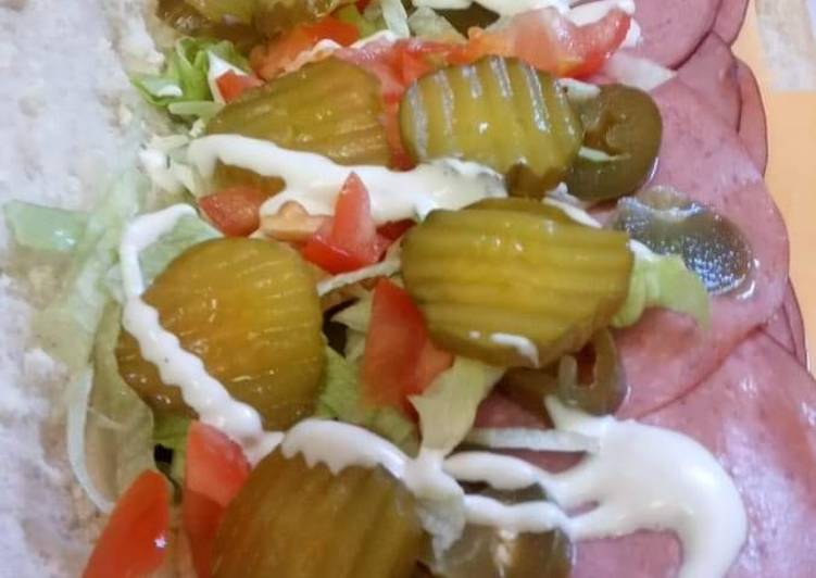 Cold loaded Roast beef sandwich Cold loaded Roast beef sandwich