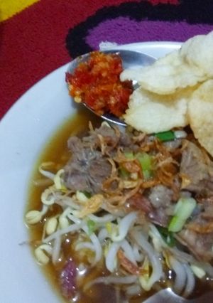 Foto resep Soto daging sapi