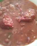 Judías pintas con arroz