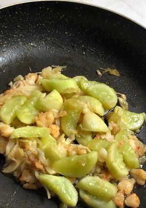 Foto resep Tumis Timun Udang