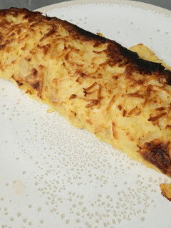 Una foto de Rollito de verduras con jamón