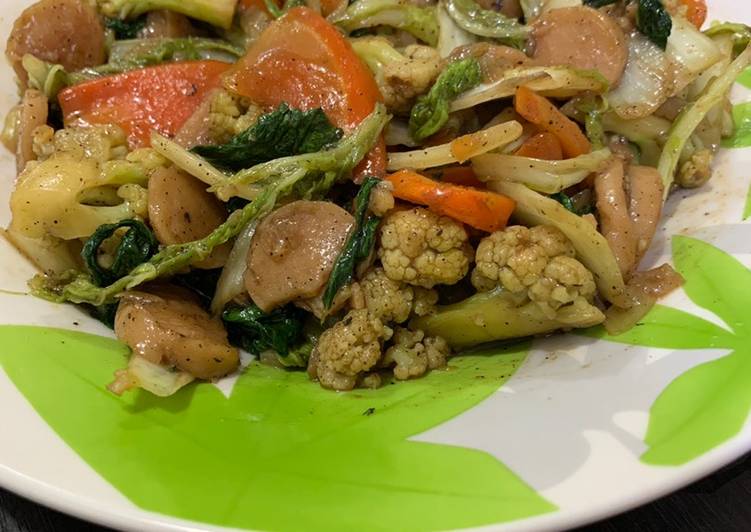 Resep Stir-Fried Mixed Vegetables a.k.a Capcay yang Menggugah Selera