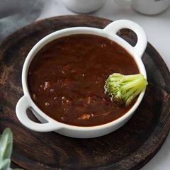 A picture of Black pepper sauce (Asian style).