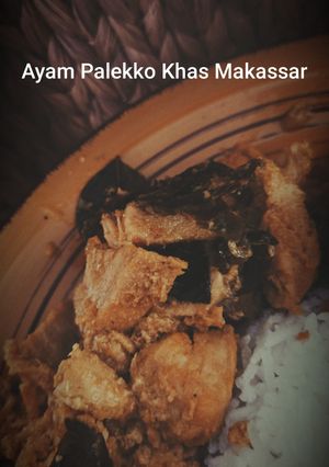 Foto resep Ayam Palekko khas Makassar ala Mbak DP Mentari