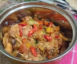 Resep mudah Sate Goreng Ayam Pedas Mantul Banget