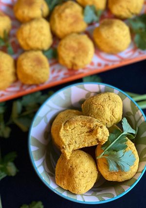 Foto de Falafel de grão e abóbora