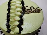 My green tea cake  Matcha moousse cake