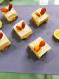 Dry fruits lemon bar(frozen desserts)