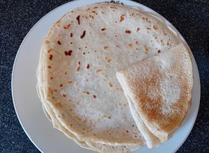 O poză a rețetei Clatite fara oua.