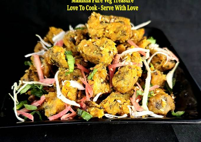 Cabaage Carrot Palak Seasame Muthiya