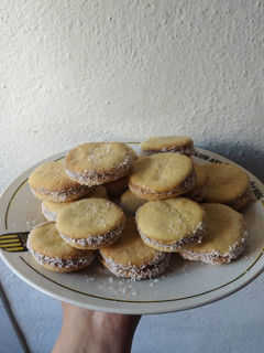 Una foto de Alfajores sin manteca