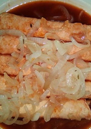 Una foto de Taquitos al pibil