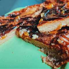 Una foto de 🍏Tarta de manzana fit 🍏