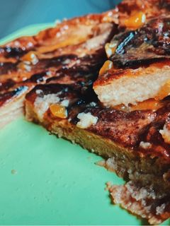 Una foto de 🍏Tarta de manzana fit 🍏