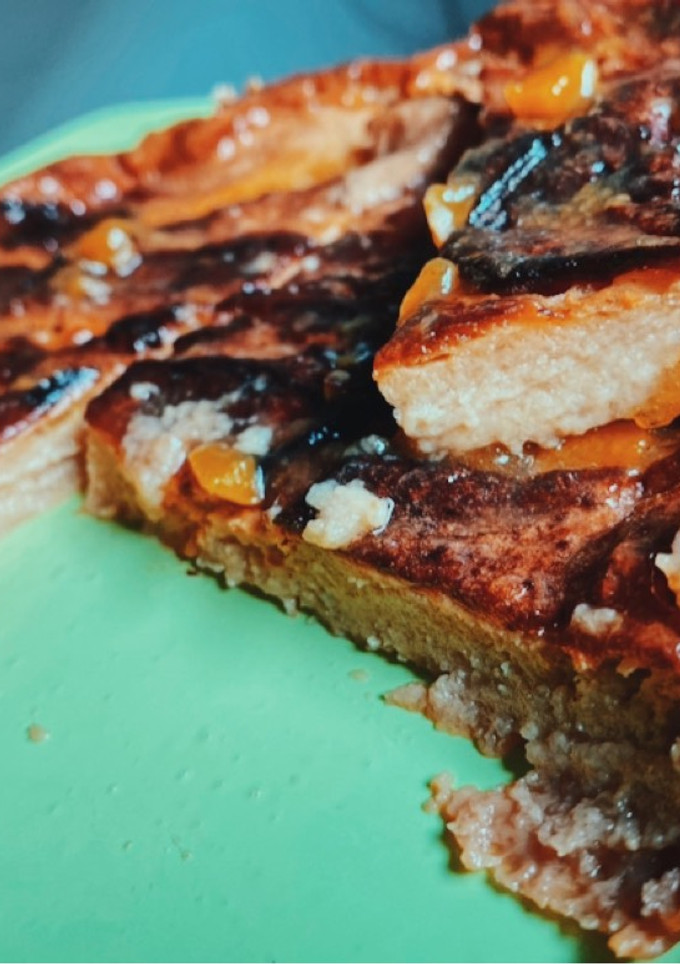 Una foto de 🍏Tarta de manzana fit 🍏