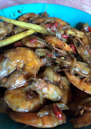 Foto resep Udang masak asam (masak kampung)