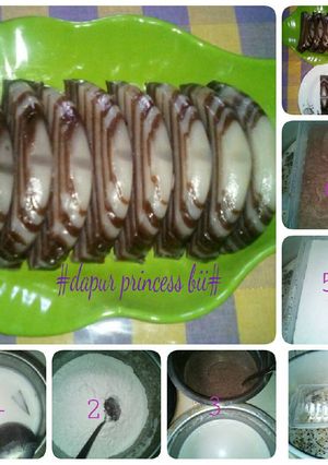Foto resep Kue Lapis Tepung Beras Kenyil