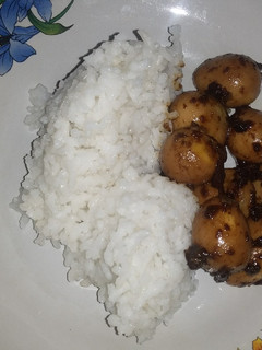 Foto resep Nasi Telur Puyuh Kecap Pedas