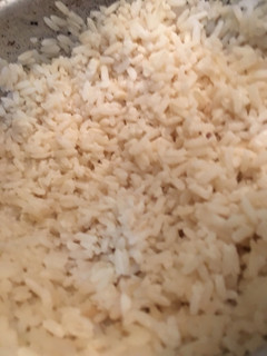 Una foto de Arroz frito al agua