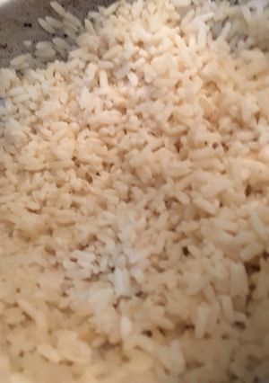 Una foto de Arroz frito al agua