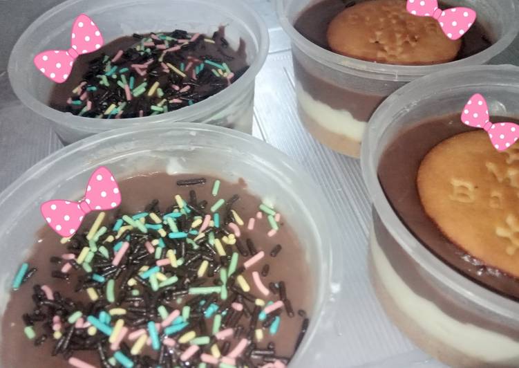 Bagaimana Membuat Biskuit Dessert Box resep mbak Ardita Wulandari, Enak Banget