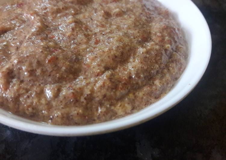 Recipe of Super Quick Homemade Bihari Teesi ki chutney